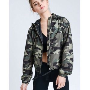 Camo Wind Breaker Jacket
